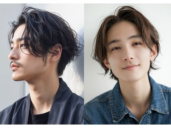 エンネ(enne)の写真/【岡山】仕事帰りの新習慣！疲れを癒す本格ヘッドスパ＆朝のセットが楽になる洗練メンズショート