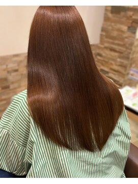 グレースバイハピネス(grace by happiness) オレンジブラウン×トリートメント7.24ミルクブラウン