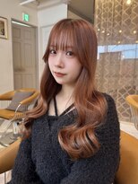 ロンドアベニール 北千住(Lond avenir)&nbsp;グレージュ/韓国風レイヤーカット/髪質改善/シースルーバング
