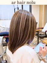 アールヘアノル(ar hair nolu)&nbsp;白髪ぼかしハイライト 19