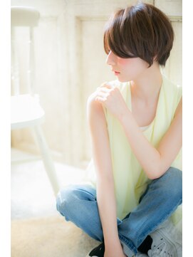 モッズ ヘア 福岡姪浜店(mod's hair) 飾らないシンプルボブb