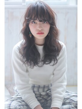 アリーズ シブヤ(ALLYS shibuya) デジタルパーマでつくる重軽とろみウェーブロング