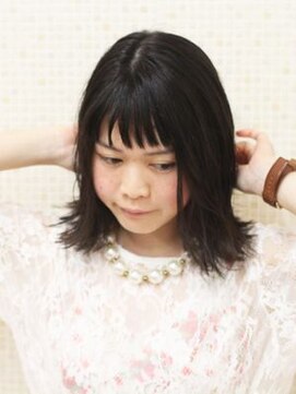 ルーラ ヘアー(RULA hair) 黒髪 切りっぱなしボブ