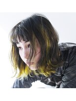 シータ(CITA)&nbsp;グレイ ×イエローハイライト