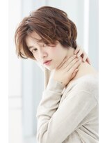 ミチオ ノザワ ヘアサロン ギンザ(Michio Nozawa HAIR SALON Ginza)&nbsp;簡単スタイリング×無造作ショートボブ【瀧上丈司】