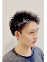 エルパティオ(EL PATIO) メンズ必見!ラフワイルド ツーブロック ショート