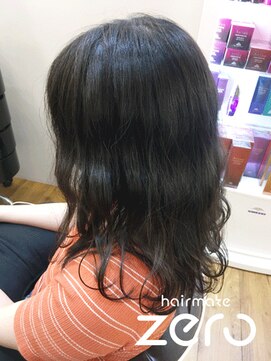 ヘアメイクゼロ 坂戸駅前店(hairmake zero) アディクシー　ブルーグレージュ