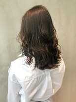 アイティー バイ アルバム 浦和店(IT by ALBUM)&nbsp;カーキアッシュ_ココアブラウンフリンジウェーブ_ba277142