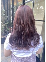 トロンヘアー(tronc hair)&nbsp;ブリーチなし/レッドブラウン/透明感溢れる