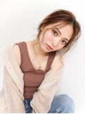 ニュアンス編みおろしアレンジ【ange treatment & head spa】