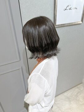 ラム(L'am) 透明感グレージュカラー