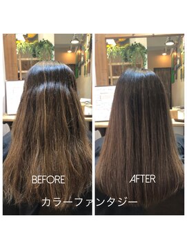 ボスコ 下北沢店(bosco) 髪質改善カラー。カラーファンタジー【gocci】