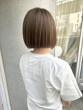 フレア 心 武庫之荘(flare) 切りっぱなしボブ*