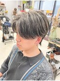 センターパート/マッシュウルフ/刈り上げ/ハイライトヘアー