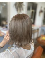ルッカ(RUKKA hair studio)&nbsp;クールベージュが可愛い