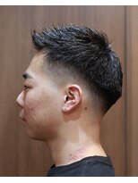 バーバーショップ スバル(BARBERSHOP SUBARU)&nbsp;＜理容室＞＜バーバー＞スパイキーショート無造作スキンフェード