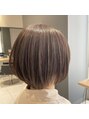 フラミューム 富士(flammeum) イルミナカラー×ショートボブ