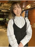 【 グレージュ × ボブ × ホリスティックカラー 】浅野美紀