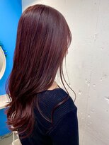 アンドブルー(and blue)&nbsp;cassis red