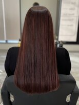 アトリエコア(Atelier Coa)&nbsp;髪質改善トリートメントミルクティーベージュカラーくびれヘア