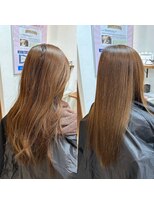 ニーノ(Nino) ゴールド/ベージュカラー/髪質改善/ハイトーン/20代/30台