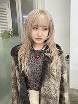 レコ 渋谷(LECO)&nbsp;ハイトーンホワイトベージュウルフ