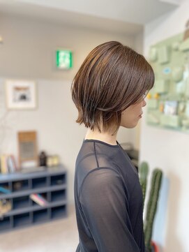 アンドチル 渋谷(AND CHILL) レイヤーボブ/くびれボブ/レイヤースタイル　渋谷