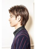 【LIT HAIR&NAIL】えり足長めセンターパート
