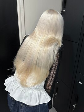 ベレーザ 渋谷(BELEZA) 7857ニュアンスカラーホワイトアッシュハイトーンカラー韓国ヘア