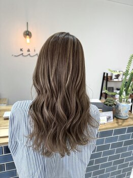 カイ(kai)の写真/色味が豊富で、明るめのカラーも楽しめる◎大人女性の魅力を引き出す、上品な仕上がりもお任せください！
