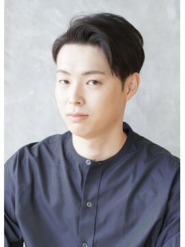 にもう ダークアッシュ ニュアンスパーマ 韓国マッシュ s4