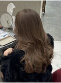ブリーチあり♪ふんわりミルキーベージュカラー