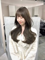 ジエクト カナウ(The Ect canow)&nbsp;【透明感レイヤーカット】姫カットレイヤー/マロンベージュ