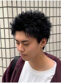 スパイキーショートメンズカット
