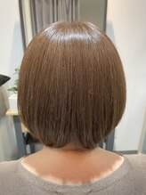 丸みのある自然なストレートになります♪