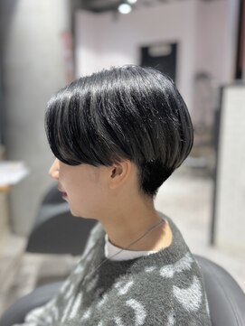 リーオオサカ(Lee Osaka) 【Lee大阪店】刈り上げショート×デザインカラー/新出
