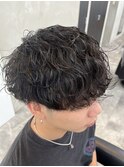 *波巻きスパイラルパーマ/マッシュ/メンズカット/メンズ*