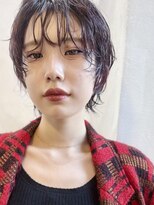 メイカ(MEIKA) ショートウルフ×チェリーブラウン