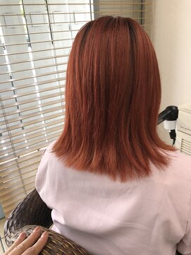 グラスペディア(graspedia) ハイトーン/オレンジブラウン/オレンジレッド/切りっぱなし