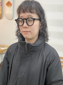 キューズ クラブ(cuz KLUB) ウェーブパーマボブ