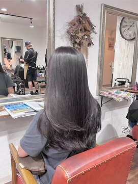 ヘアメイク アンフィ(amphi) 絹髪グレージュ..~*＊.