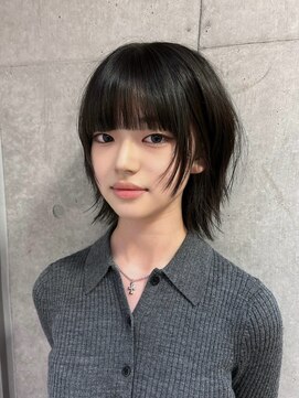 ジュノヘアージャパン 表参道(JUNO HAIR JAPAN) 黒髪/クラゲヘアー/オリーブグレー/小顔/ココアベージュ/渋谷