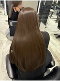 冬の明るめオリーブベージュ