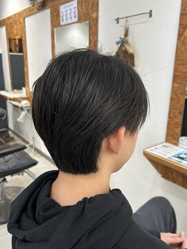 ウタ(uta) 【メンズ韓国風センターパート襟足あり】