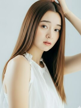 コトナ 越谷店 セミロング20代30代ストレートレイヤー前髪なし前髪あり越谷◎