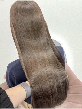 ディスイズ(thisis) 髪質改善縮毛矯正/アッシュブランジュ【thisis moe】