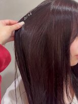 ヘアプレイスソル (HAIR PLACE SoL) 透明感ピンクカラー/艶髪/ストレート