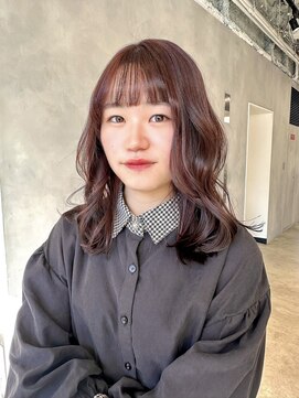 エイト ヘアサロン 渋谷本店(EIGHT) ブリーチなしダブルカラー【ピンクベージュ】