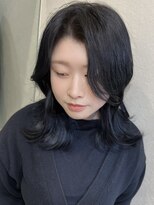 ベル サウス(BHEL south) 津市ロングレイヤーカットハッシュカット透明感カラー重めロング