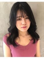 アカラ アネックス(acala annex)&nbsp;シースルー斜めバングセミロング【イルミナ/縮毛矯正/髪質改善】